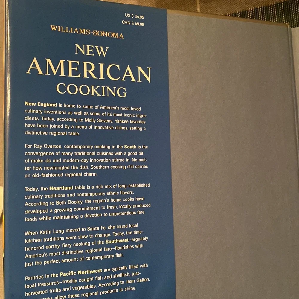 Williams Sonoma New American Cooking